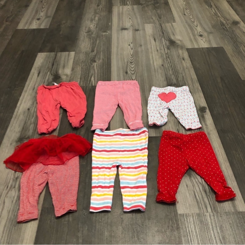 Carters‎ valentines day red leggings baby girl bundle 3m - Picture 8 of 8